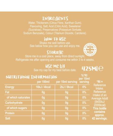 The Skinny Food Co Vanilla Creamer - Delicious and Low-Calorie Option - Buy Online on GoSupps.com