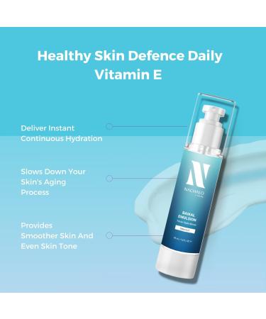 Sensitive Skin Hydrating Face Moisturizer | Baikal Water & Vitamin E | Non-Sticky Vegan Anti-Redness Emulsion for All Skin Types | 48mL - Buy Online on GoSupps.com