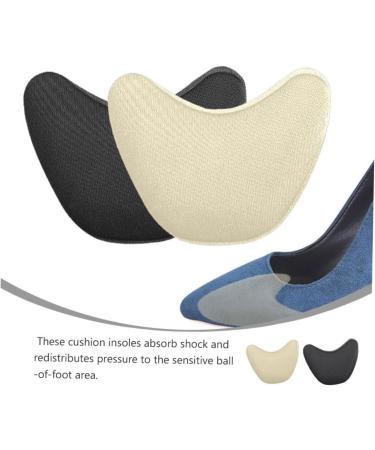 Gatuida 12 Pairs High Heel Insole Toe Inserts - Cushioned Metatarsal Pads for Women - Elegant Sneakers & Heeled Shoes - Blackwell Accessories - Buy Online on GoSupps.com