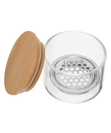 PLAFOPE Nail Art Brush Cup Nail Dish Nail Art Dish Acrylic Nail Dappen Dish Nail Art Liquid Holder Nail Art Cup Glass Nail Cups Nail Tools Nail Dappen Cup Dappen Dish for Acrylic Nails