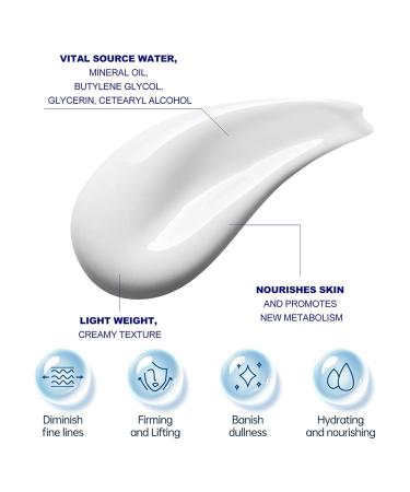 Neck Firming Cream - Anti-Aging Tightening & Lifting Moisturizer for Loose Skin | Effective Neck Cream for Fine Lines - Buy Online on GoSupps.com