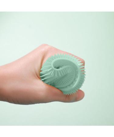 Fovolat Silicone Sponge | Multipurpose Dishwashing Sponge with Soft Bristles Design Quick-Drying Kitchen Sponge Kitchen Scrubber for Pot Pan Dish Bowl Green - Buy Online on GoSupps.com