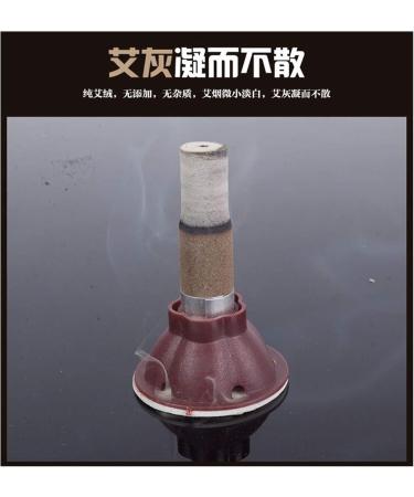 Dunsby Moxa Roll Paste - Self-Adhesive Acupuncture Moxibustion Pipe | 50pcs Mini Moxa for Effective Acupoint Massage - Buy Online on GoSupps.com