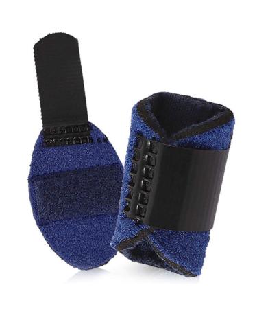 Finger Splint & Mallet Finger Brace - 3D Breathable Fabric Stabilizer for Stenosing Tenosynovitis Relief - One Size (Blue - Buy Online on GoSupps.com