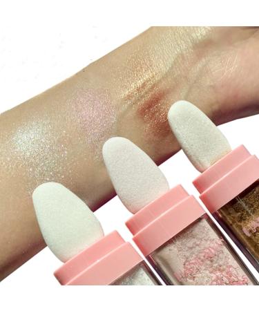 Highlight Patting Powder | Shimmering Highlighter Pen for Face & Body - #03 Golden Brown | Brightening & Contouring Glitter Powder (1 Pack) - Buy Online on GoSupps.com