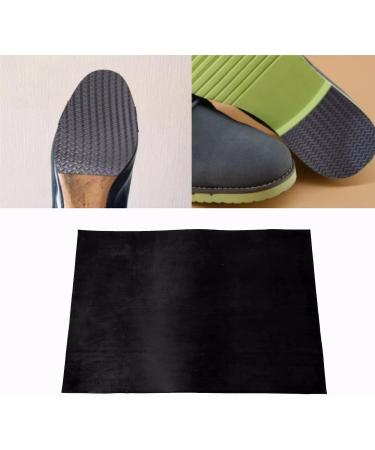 Rubber Sole Repair Sheet - Wear Resistant Anti-Slip Shoe Bottom Pad (Black) - Buy Online on GoSupps.com