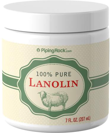 Lanolin Cream | 7 fl oz | 100% Pure | By Piping Rock