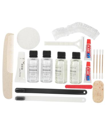 Beavorty 1 Set Toiletry Set Toothbrushes Disposable Toiletries Business Trip Supplies Travel Suite at Home