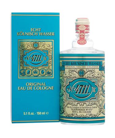 Muelhens 4711 Unisex Eea De Cologne Splash 5.1 Ounce 5.1 Fl Oz (Pack of 1) - Buy Online on GoSupps.com