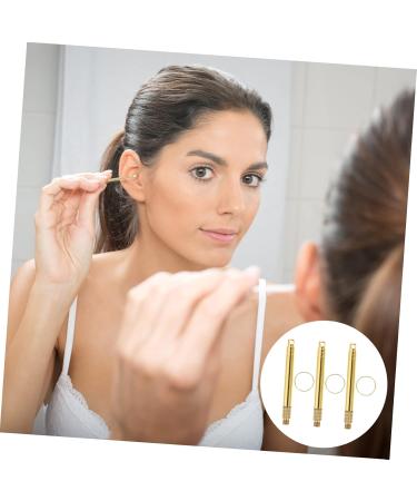 Holibanna 3Pcs Durable Earwax Removal Kit Portable Ear Cleaning Tools with Spiral Picks Lightweight and Ear Cleaner for Travel and Home Use Yellow - Buy Online on GoSupps.com