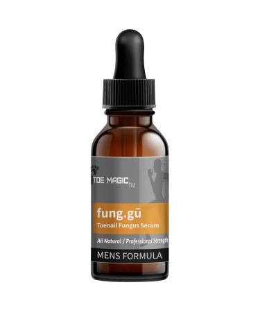 Toe Magic Toenail Fungus Serum For Men | Fix & Renew Damage Fungal Nail Broken Cracked & Discolored Nails | Eliminate Fungal Infections & Maximum Strength Solution | Made in USA