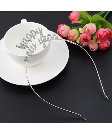 Shop Lurrose Happy New Year Headband | Alloy Hair Hoop for Women | Party & Festival Accessory - Buy Online on GoSupps.com