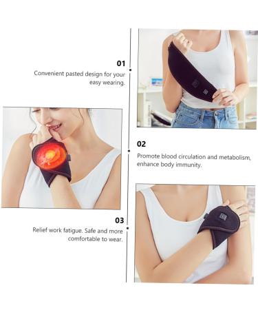 GLEAVI Heated Wristguards - 3 Sets of Self-Heating Wrist Support for Carpal Tunnel Relief | Carbon Fiber Hand Brace & Wrap - Buy Online on GoSupps.com