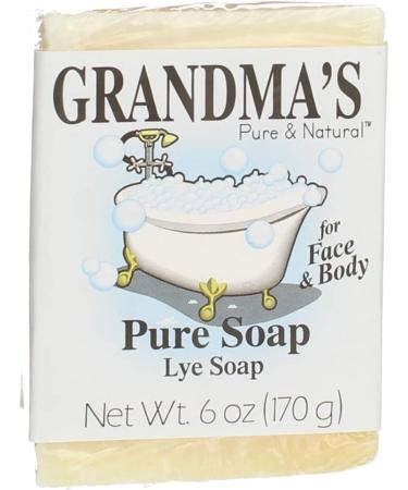 Buy Products Co. 6oz Pure Mild Lye Soap | Premium Personal Care for All Skin Types - Worldwide Shipping - Buy Online on GoSupps.com