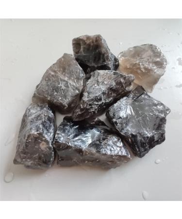 Diffuser Oils Stone Natural Smoky Quartz Crystal Gemstone Rock Specimen Reiki DIY Rough Stone Collect - (Color: 1000g Size: 2-5cm) Natural Stones and Minerals - Buy Online on GoSupps.com