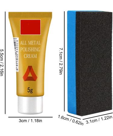 3/5/10Pcs Instashine Metal Cream Instashine Metal Polish Cream Ultimate Metal Polish Cream Multifunction Rust Remover for Stainless Steel/Aluminum/Brass/Copper (10) - Buy Online on GoSupps.com