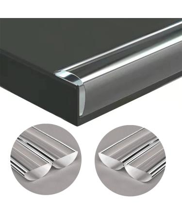 Transparent edge protection silicone protection soft corner protection for children self-adhesive baby protection for furniture against sharp corners for drawers cupboards tables (width 1 cm) - Buy Online on GoSupps.com