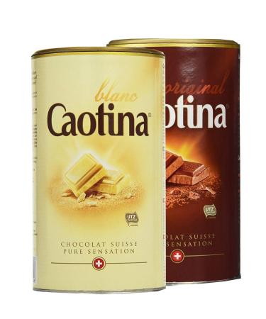 Caotina Original box + white, set of 2 (2 x 500 g)