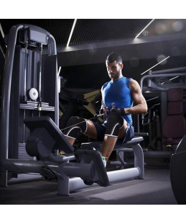 AEOLOS 7mm Compression Knee Sleeves (1 Pair) for Heavy-Lifting, Squats, Gym - Large Black - Buy Online on GoSupps.com