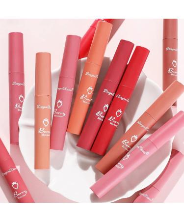 3 Colors Nude Matte Lipstick Set - Long Lasting & Waterproof Lip Gloss - Buy Online on GoSupps.com