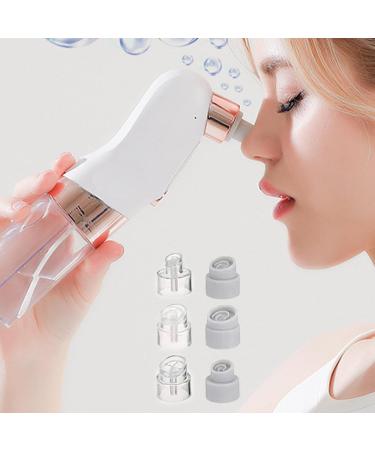 Fiakup Electric Extractor Electric Facial Pore Cleaner - Adjustable Rechargeable Remover with 6 Suction for Skincare for Women and Men - Buy Online on GoSupps.com