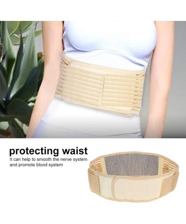 Keenso Self-Heating Back Brace - Anti-Fatigue Pain Relief Waist Protector Belt for Comfort & Support - International Shipping Available - Buy Online on GoSupps.com