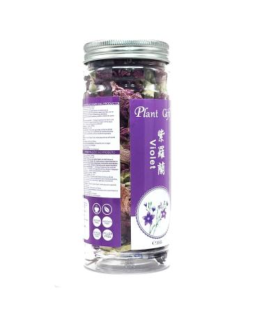 Organic Violet Tea - Plant Poison Violet Tea for Anti-Aging & Beauty | 35g Loose Dried Flower | Chinese Health & Skin Care - Buy Online on GoSupps.com
