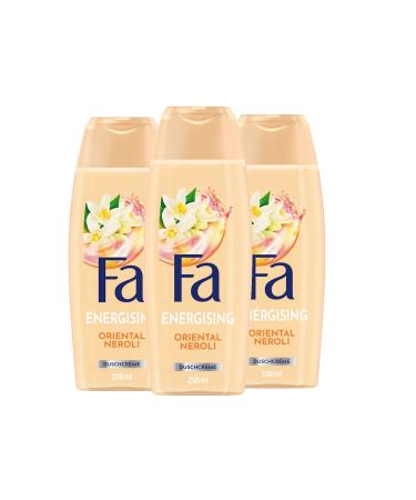 FA Shower Gel Oriental Moments 3 x 250 ml 95 ingredients of natural origin enjoy the delicate scent of desert rose and sandalwood with the caring shower cream