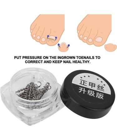 Ingrown Toe Wire Fixer 2 Box Fixer Toenail Correction Corrector Lifter Tool Nail Ingrowing Pedicure Care with 6 Sizes for Nail Toe Straighteners Recover Foot Care Men and Women - Buy Online on GoSupps.com