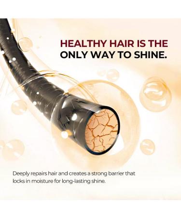  Karseell Karseell Collagen Hair Mask 12ml x 8 Pcs Maca Essence Hair Mask Deep Repair for Dry and Damaged Hair All Hair Types - Buy Online on GoSupps.com