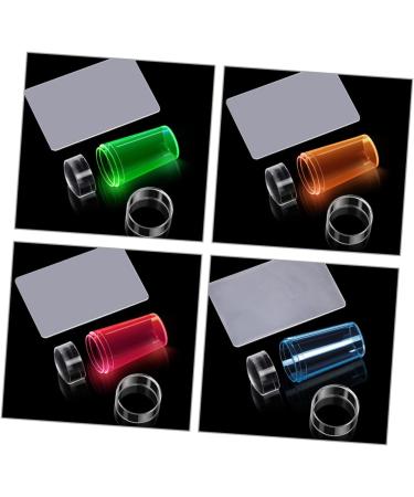 DOITOOL 15 Sets Fluorescent Nail Stamp Nail Tool Para U as Nail Stamp Kit Salon Supplies Nail Stamper Jelly Gel Stamper Clear Nail Gel Manicure Kit 3d Fancy Accessories Silica Gel - Buy Online on GoSupps.com