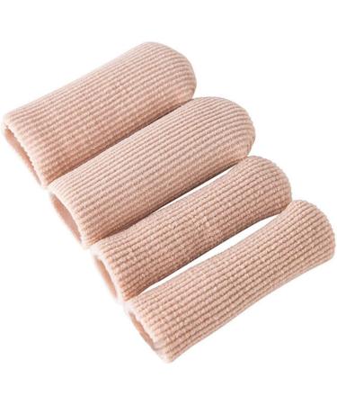 Silicone Toe Cushion Sleeve - 4pcs Toe Protector Set - Buy Online on GoSupps.com