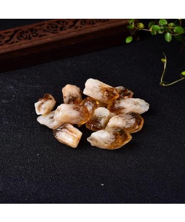 Natural Citrine Point Quartz Raw Rock Ore EnergyStone Ornaments Can for Home DIY Gift (Color : Citrine Size : 10PC) HOMEZHOU (Color : Citrine Size : 5PC) 5PC Citrine - Buy Online on GoSupps.com