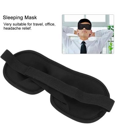 3D Sleeping Eye Mask - Premium Shade Cover for Restful Sleep | Travel Eye Patch & Blindfold Aid for Home & Office - Buy Online on GoSupps.com