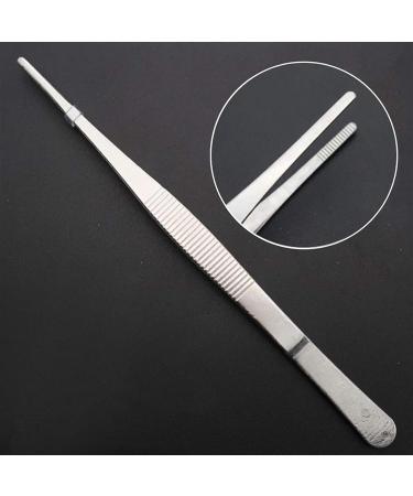 Multi-Function Tool Precision Tweezers Long Barbecue Clip Stainless Steel Straight Tweezers with Tooth Tweezers Home Garden Kitchen Barbecue Tools (Length : 30cm) (Size : 20cm) (Size : 20cm) (Size : - Buy Online on GoSupps.com