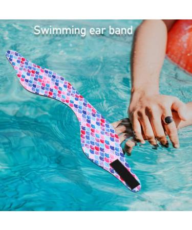 Buy Waterproof Swimming Headband - Swim Ear Band for Kids & Adults | Swim Ear Protection & Hair Guard - Buy Online on GoSupps.com