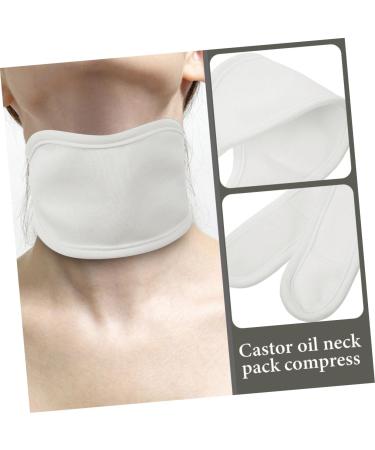 Compresse d'Huile Cou R utilisable en Tissu Doux Blanc Bandage Cervical Aromath rapie pour Femmes Enveloppe Apaisante pour Dormir et Relaxation - Buy Online on GoSupps.com