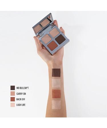 Il Makiage Color Boss Squad: Multi-Dimensional Eye Color Quad in Workaholic - Shop Now for International Shipping - Buy Online on GoSupps.com