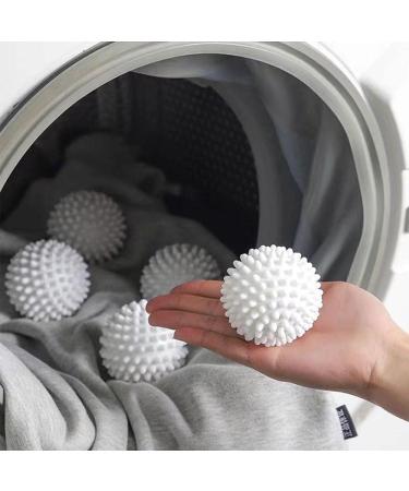 Wohlstand 6 pieces dryer balls for tumble dryers dryer balls dryer ball dryer ball washing ball for fluffy clothes cleaning household laundry reusable - Buy Online on GoSupps.com
