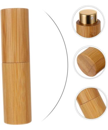 PENGYONBR 1pc Bamboo Spray Bottle Cosmetic Travel Containers Travel Makeup Container Liquid Travel Containers Travel Containers for Toiletries Multifunction To Rotate Perfume/1057 - Buy Online on GoSupps.com