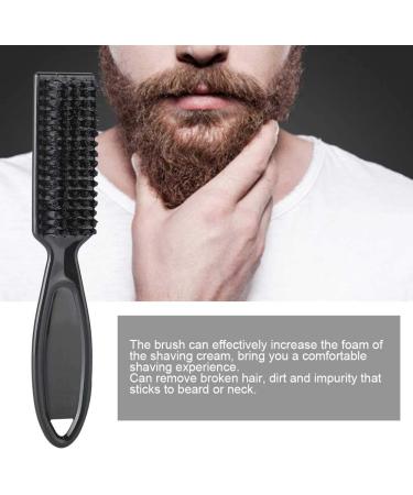 Tyenaza Soft Beard Brush for Men | Shaving & Cleaning Brush for Neck & Face | Black Hair Dust Remover - Buy Online on GoSupps.com