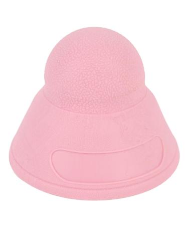 Massage ball manual massage ball TPR material perfect for deep fabric and trigger point massage ideal for back feet shoulders neck and muscle tension durable pink