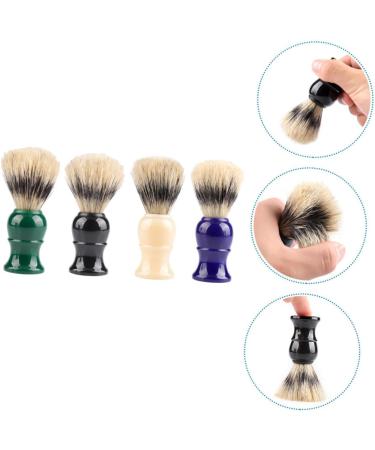 DOITOOL 4-Piece Shaving Brush Foam Tool Set - Grooming Comb with Plastic Handle | 10.5x3.9x3.9CM - Ideal for Men s Grooming - Buy Online on GoSupps.com