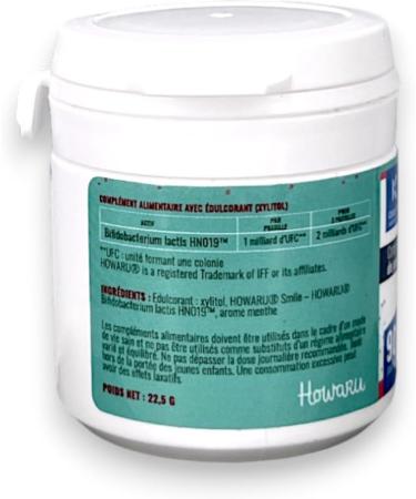 CETOKISS Probiotique Bucco-Dentaire Menthe | 1 Milliard UFC HOWARU | Haleine Fra che & Gencives Saines | Sans Sucre | 90 Pastilles - Cure 3 Mois | quilibre de la Flore et du Microbiote Buccal - Buy Online on GoSupps.com