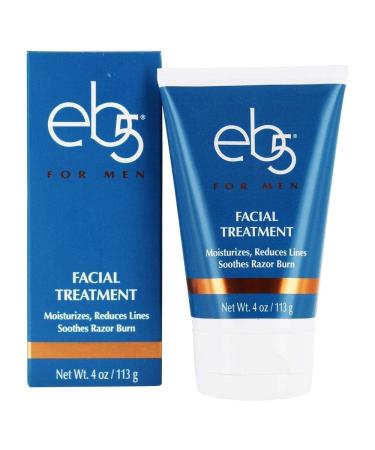 eb5 Men's Facial Formula  Anti-Aging Face Cream for Men w/ Vitamins E  B5  and A to Minimize Fine Lines & Wrinkles  Ease from Razor Burn  4 Oz