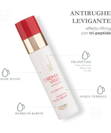 irsan Smoothing Anti-aging Face Cream Neck and D collet with Thermal Water Tri-Peptide Shea Butter Aloe J. Acid and Chamomile. 50 ml - Buy Online on GoSupps.com