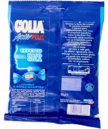  Italian Gourmet E.R. Perfetti Golia Activ Plus Pack of 6 Fresh Flavor Lollipops 90g + Italian Gourmet Polpa 400g - Buy Online on GoSupps.com