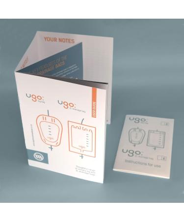 Ugo 2L Nachtf tel - Kink-Free Urine Bag/Catheter Night Bag (10-Pack) | International Shipping Available - Buy Online on GoSupps.com