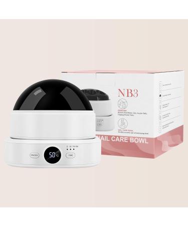 Electric Nail Soaking Bowl Adjustable Temperature and Display Soak off Gel Polish Dip Powder Remover Manicure Bowl with Timer Setting - Buy Online on GoSupps.com