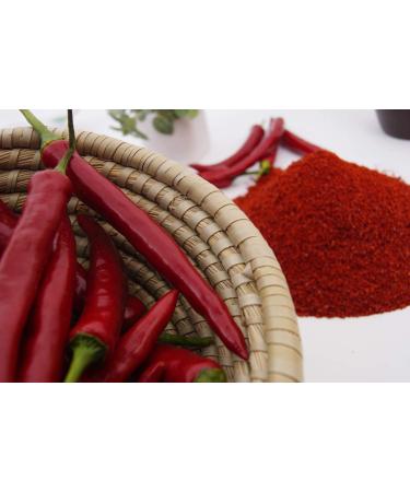 Dae Joo Gochugaru - Korean Chili Powder for Kimchi 500g | Vegan Mild/Medium Hot Coarsely Ground - Buy Online on GoSupps.com
